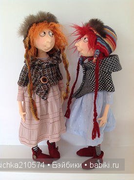 Текстильные куклы Джилл Маас, Jill Maas. Милота зашкаливает