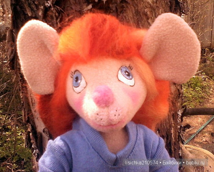 Гайка спешит на помощь! Авторская текстильная кукла из мультика "Чип и Дейл спешат на помощь" (фото 4)