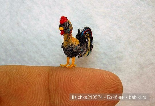 Настоящие микро-игрушки - вязанные миниатюры SuAmi. Удивительное чудо из Вьетнама