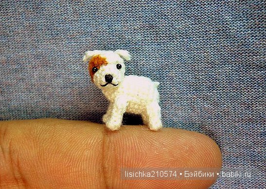 Настоящие микро-игрушки - вязанные миниатюры SuAmi