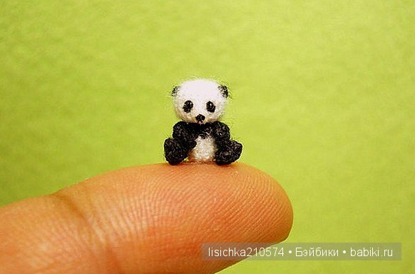 Настоящие микро-игрушки - вязанные миниатюры SuAmi