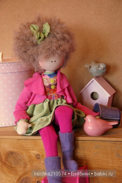 Текстильные куклы Анны Гольды (Anna Golda)