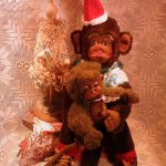 Обезьянка "Чи-Чи-Чи", нет, она не продавала кирпичи. Игрушка от Федоровой Надежды