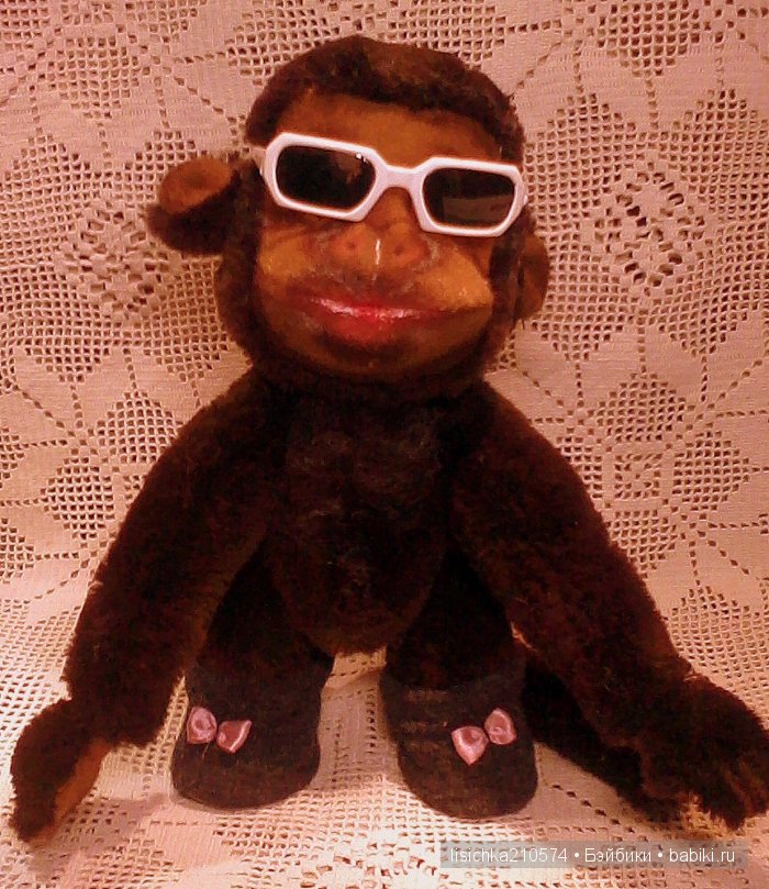 Мартышка "Манана" - любит не только бананы! Авторская игрушка от Федоровой Надежды (фото 3)