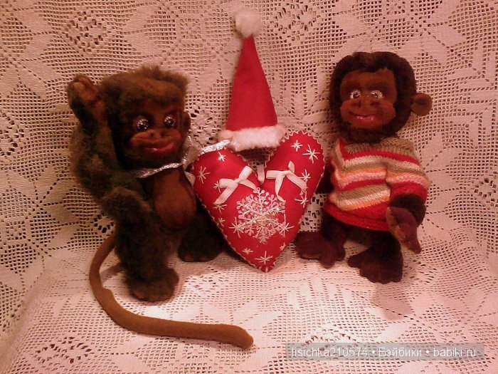 Мартышка "Манана" - любит не только бананы! Авторская игрушка от Федоровой Надежды (фото 5)