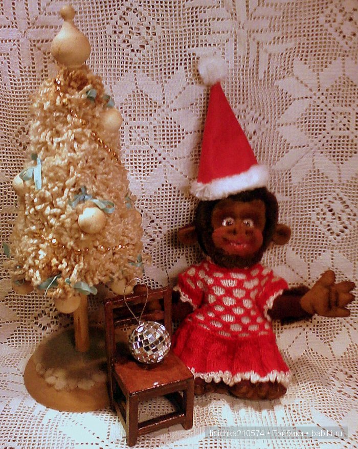 "Ко-Ко и Ми-Ми, подружки Мананны" обезьянки от Федоровой Надежды, игрушки ручной работы (фото 8)