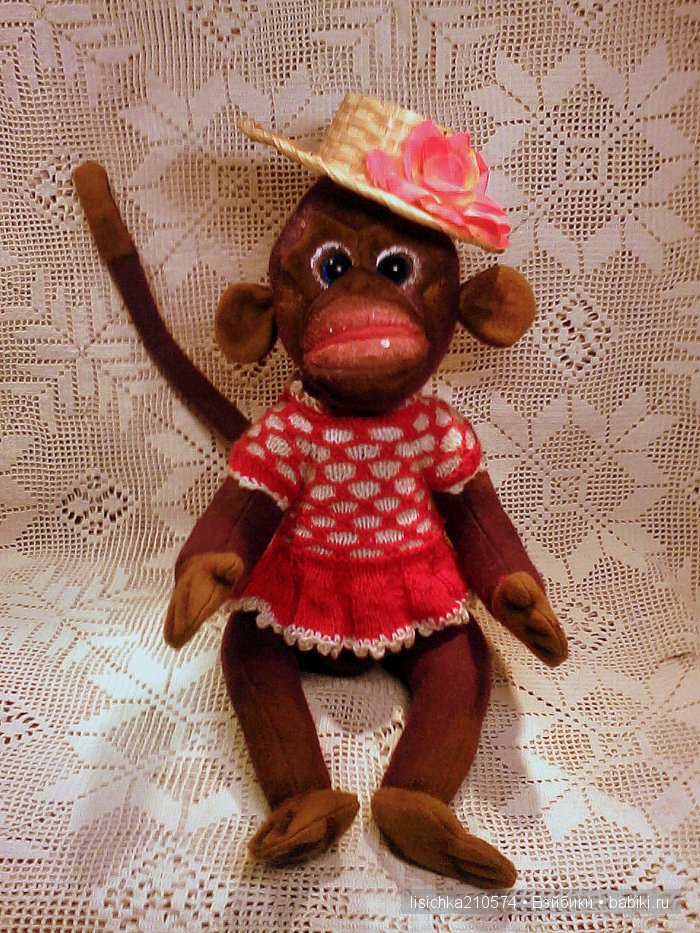 Мисси, еще одна обезьянка от Федоровой Надежы (фото 2)