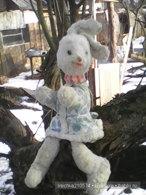 "Зайку бросила хозяйка..." Нет! вновь приобрела! Реставрация винтажной игрушки