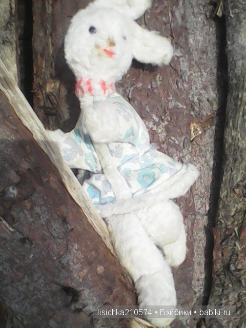 "Зайку бросила хозяйка..." Нет! вновь приобрела! Реставрация винтажной игрушки (фото 3)