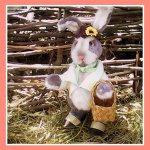 Как плюшевый зайчик Пантелей искал свою любовь. Игрушки  ручной работы.