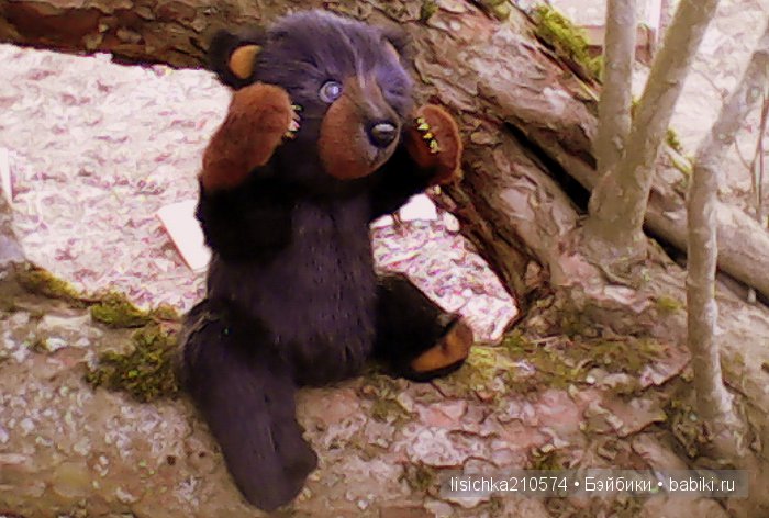 Топтыжка - мишка тедди сладкоежка! Новая игрушка от Федоровой Надежды