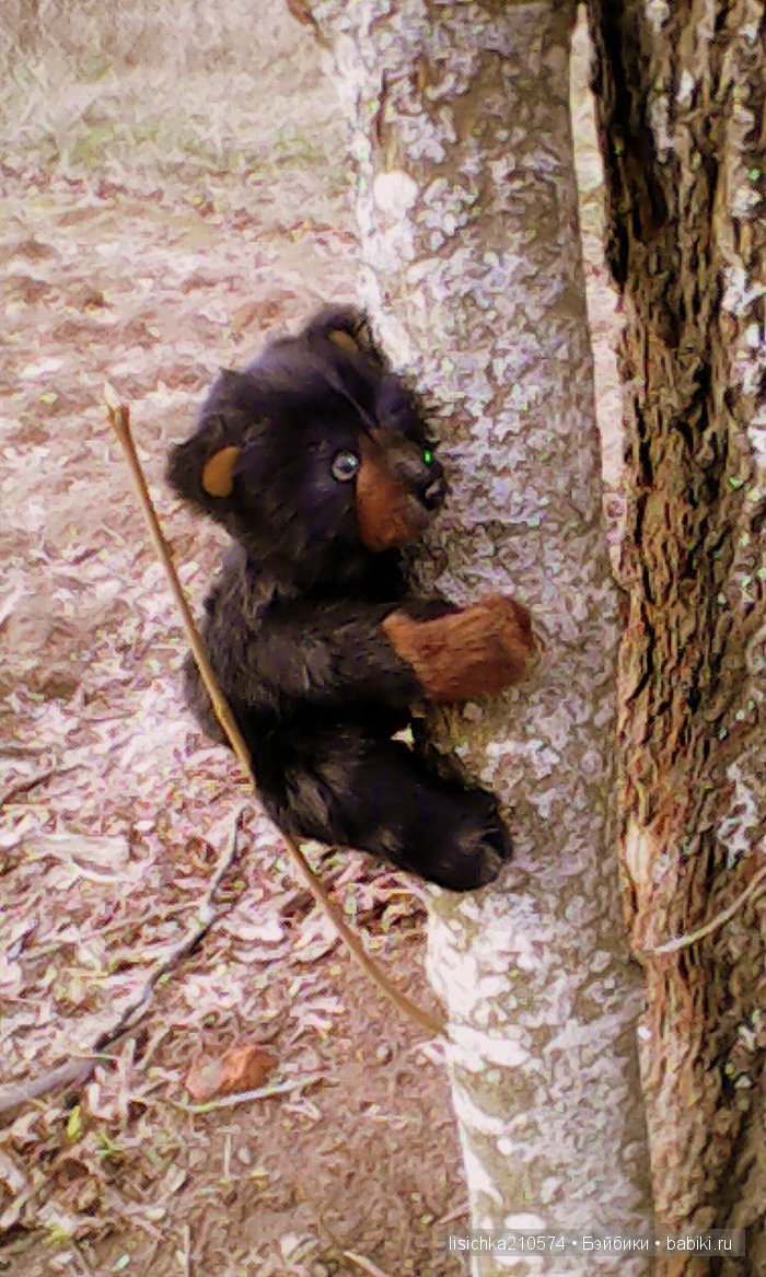 Топтыжка - мишка тедди сладкоежка! Новая игрушка от Федоровой Надежды (фото 2)