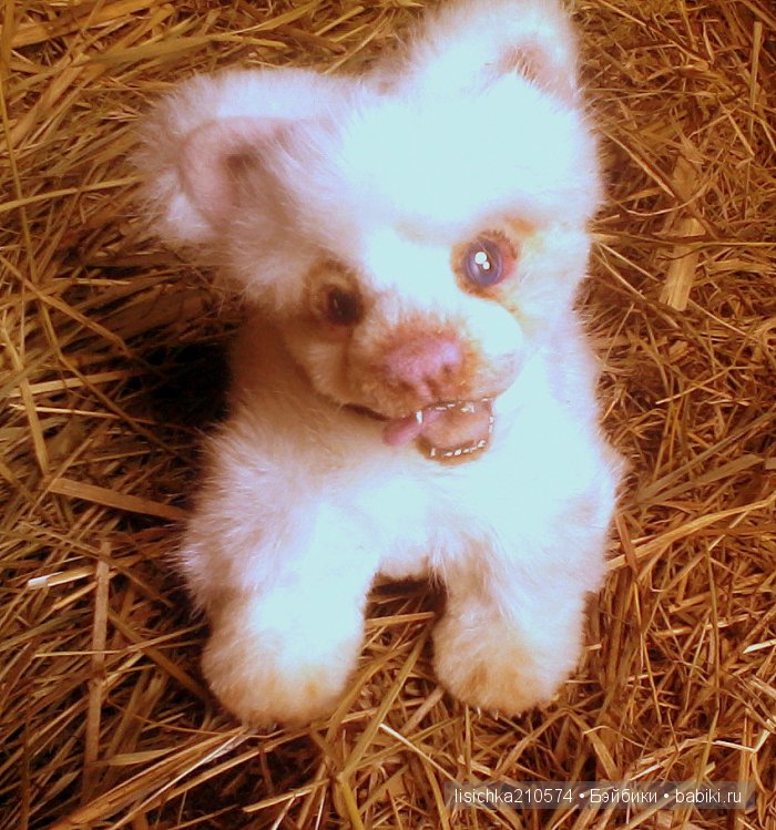 Жил-был песик, не очень мокрый носик! Авторская игрушка Федоровой Надежды (фото 10)