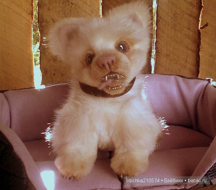 Жил-был песик, не очень мокрый носик! Авторская игрушка Федоровой Надежды (фото 9)