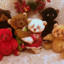 Новогодние мишки от Федоровой Надежды