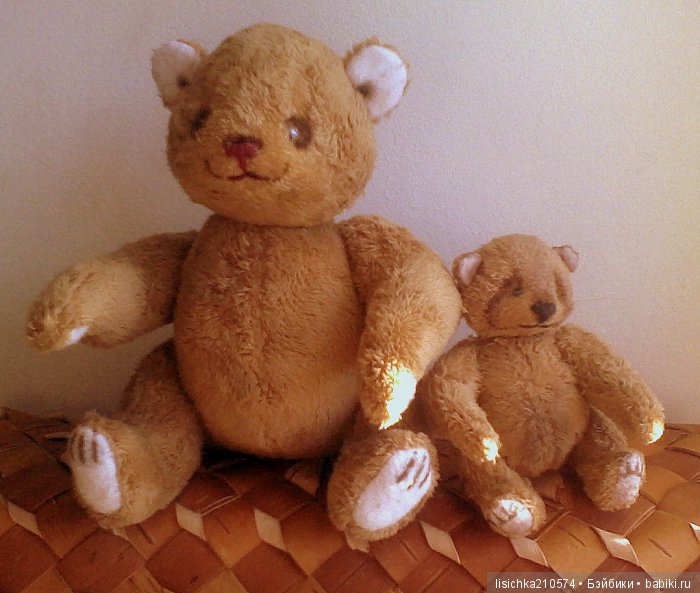 Мишки Тедди - талисманы. Игрушки Федоровой Надежды