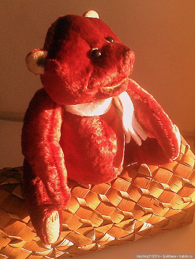 Мишки Тедди - талисманы. Игрушки Федоровой Надежды