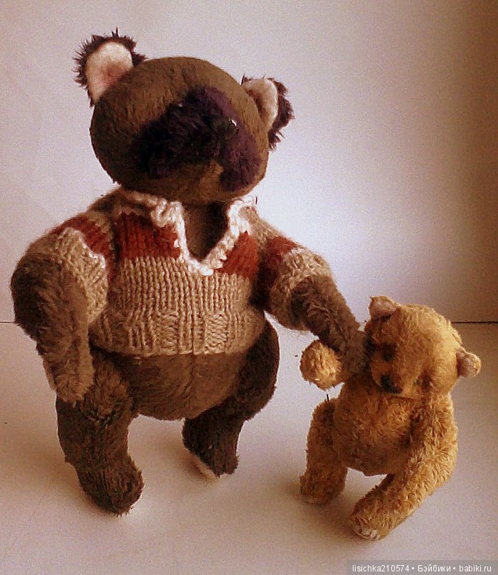 Мишки Тедди - талисманы. Игрушки Федоровой Надежды