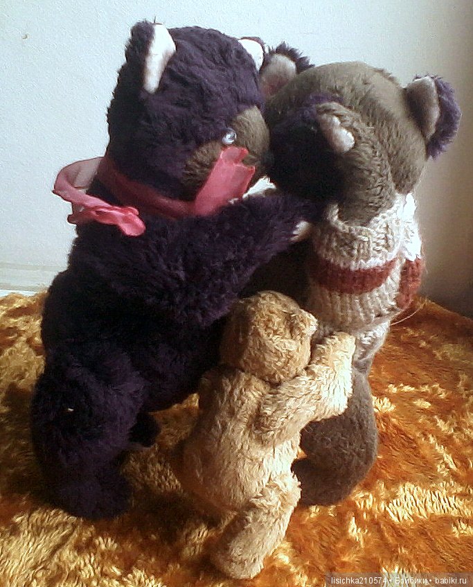 "Сказка о том, как мишки в дорогу собирались". Игрушки ручной работы Федоровой Надежды (фото 6)