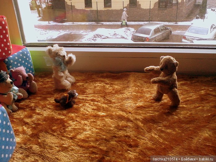 "Сказка о том, как мишки в дорогу собирались". Игрушки ручной работы Федоровой Надежды