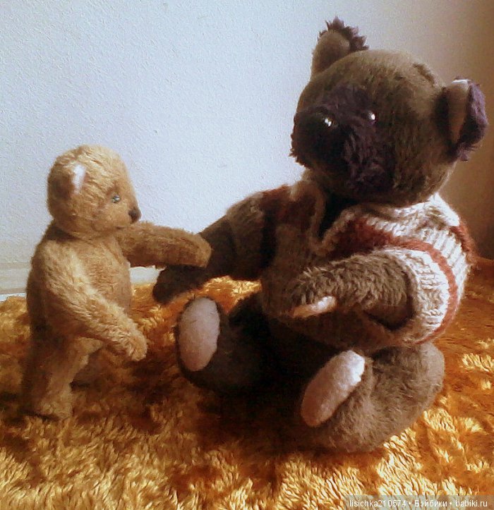 "Сказка о том, как мишки в дорогу собирались". Игрушки ручной работы Федоровой Надежды (фото 7)