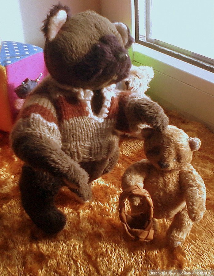 "Сказка о том, как мишки в дорогу собирались". Игрушки ручной работы Федоровой Надежды