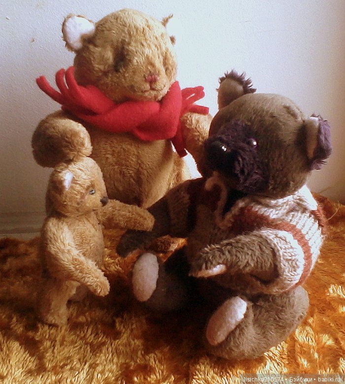 "Сказка о том, как мишки в дорогу собирались". Игрушки ручной работы Федоровой Надежды (фото 8)