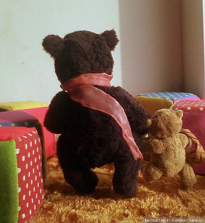 "Сказка о том, как мишки в дорогу собирались". Игрушки ручной работы Федоровой Надежды