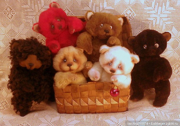 Нападение мишек. Авторские игрушки от Федоровой Надежды