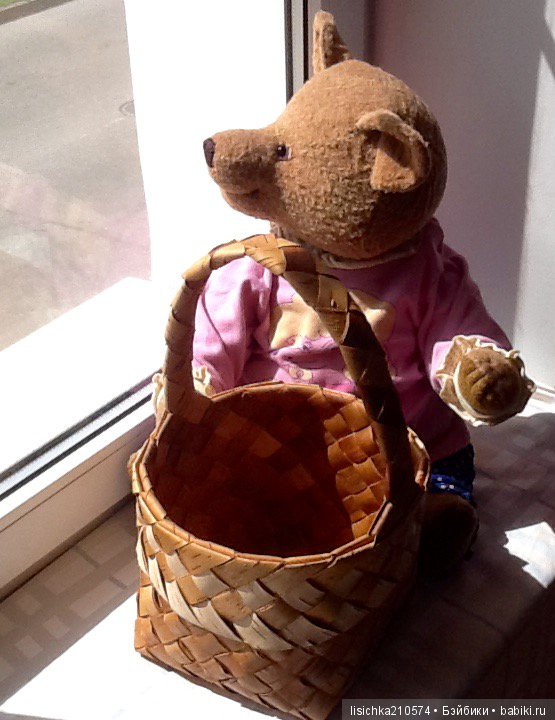 Маленькая история о большом мишке, игрушки Федоровой Надежды