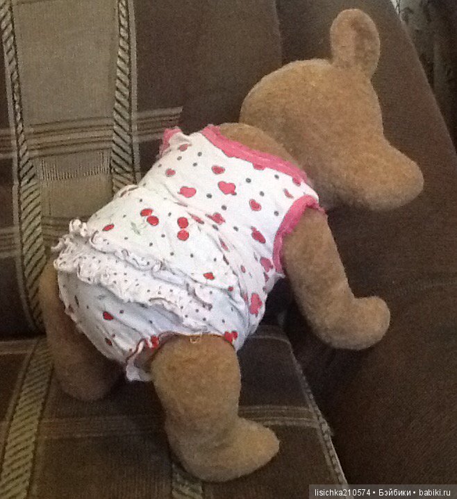 Маленькая история о большом мишке, игрушки Федоровой Надежды (фото 7)
