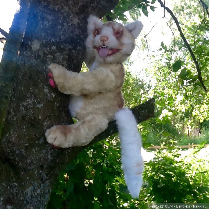 Ко мне в голову залез камышовый кот! Игрушки Федоровой Надежды (фото 5)