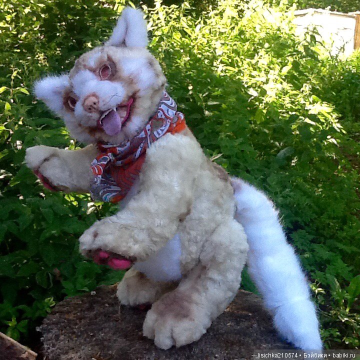 Ко мне в голову залез камышовый кот! Игрушки Федоровой Надежды