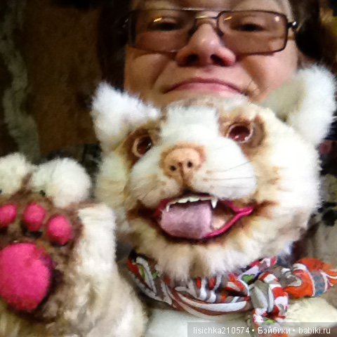 Ко мне в голову залез камышовый кот! Игрушки Федоровой Надежды