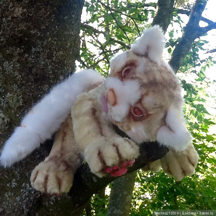 Ко мне в голову залез камышовый кот! Игрушки Федоровой Надежды (фото 6)