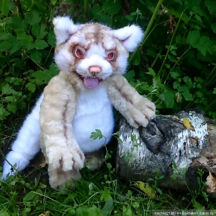 Ко мне в голову залез камышовый кот! Игрушки Федоровой Надежды (фото 9)