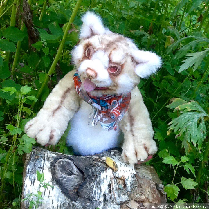 Ко мне в голову залез камышовый кот! Игрушки Федоровой Надежды