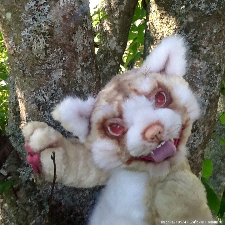 Ко мне в голову залез камышовый кот! Игрушки Федоровой Надежды (фото 8)