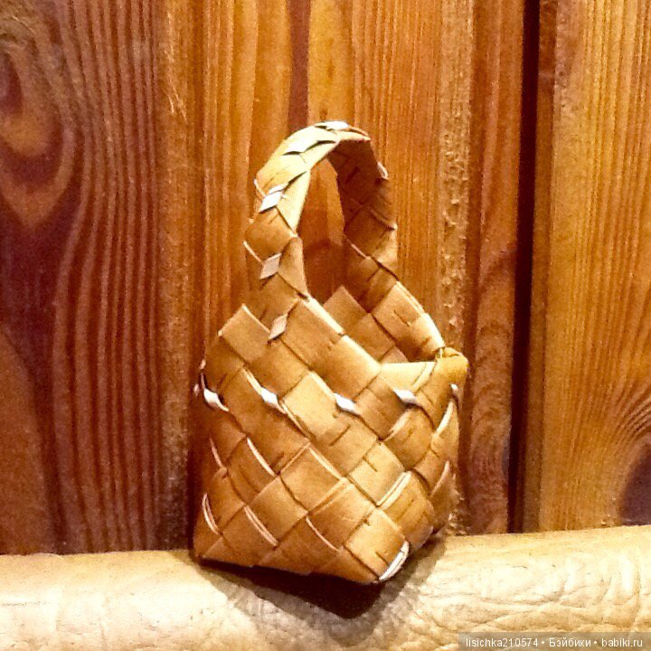 Новые корзиночки — Аксессуары для кукол своими руками: идеи (фото 4)