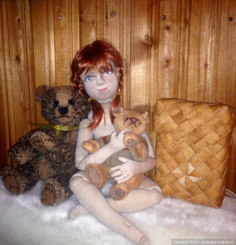 Текстильная девочка Лиза от Федоровой Надежды и немного мистическая история | Бэйбики Текстильная девочка Лиза от Федоровой Надежды и немного мистическая история