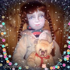 Текстильная девочка Лиза от Федоровой Надежды и немного мистическая история.