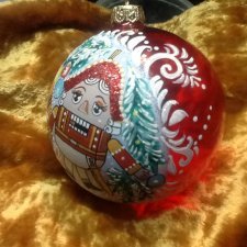 Лучше поздно, чем никогда... Новогодние, ёлочные шары