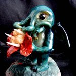 Бэби-Ктулху, статичная авторская кукла