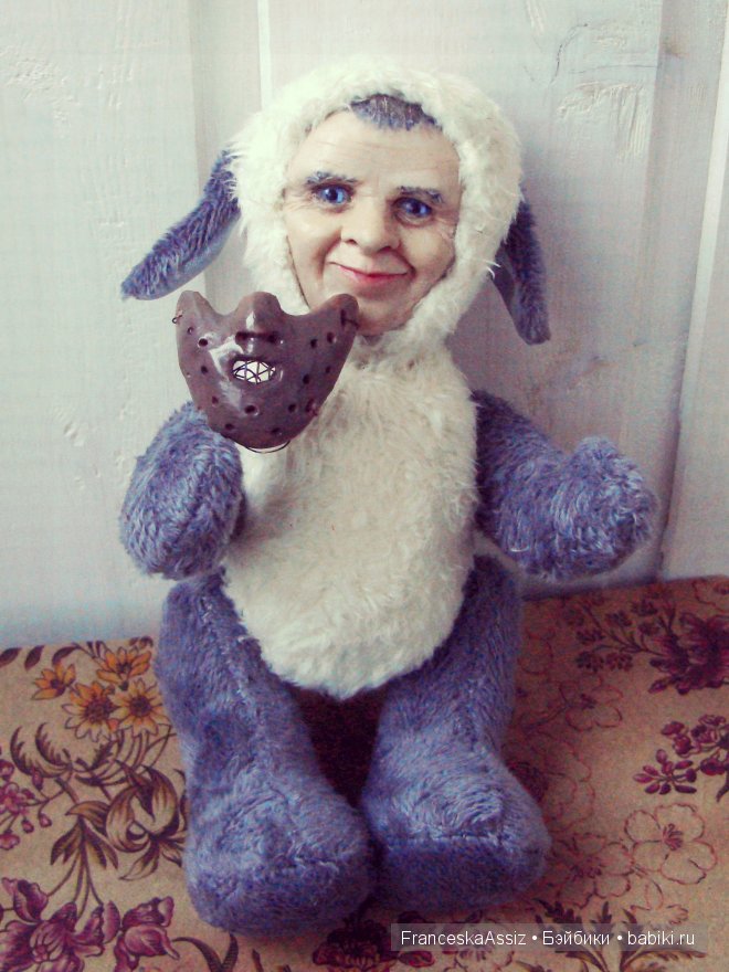 Lecter teddy doll by FranceskaAssiz