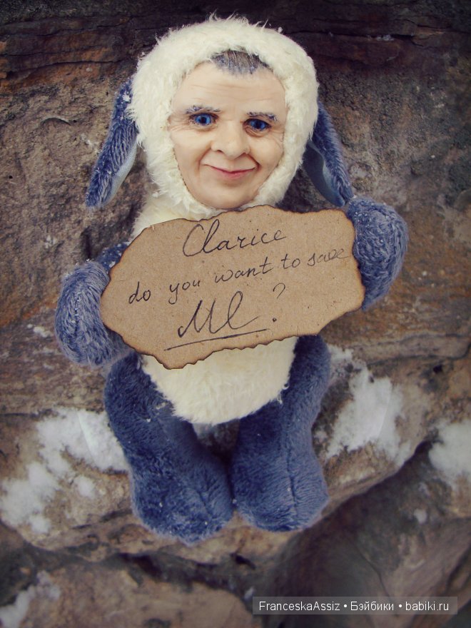 Lecter teddy doll by FranceskaAssiz