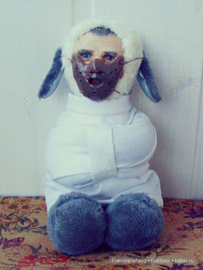 Lecter teddy doll by FranceskaAssiz