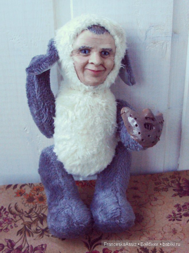 Lecter teddy doll by FranceskaAssiz