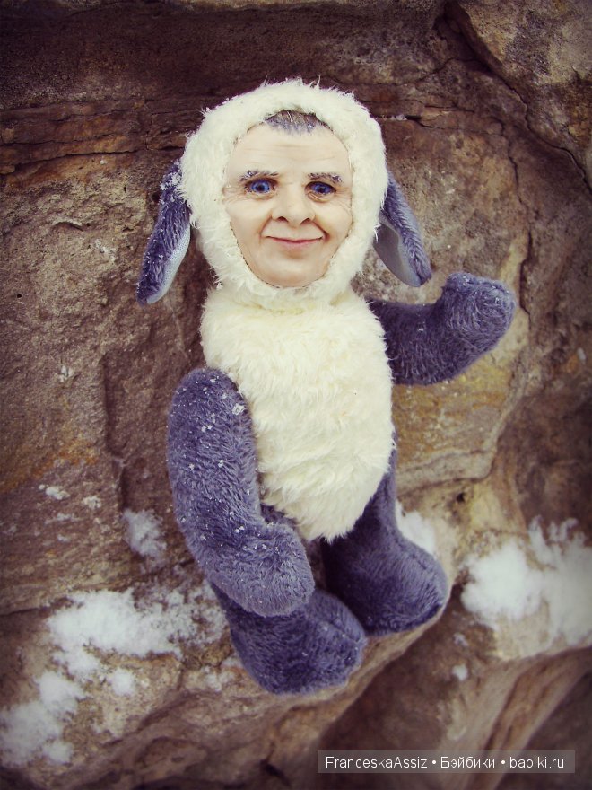 Lecter teddy doll by FranceskaAssiz