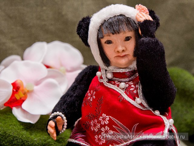 тедди-долл панда Сяо Хэ от FranceskaAssiz