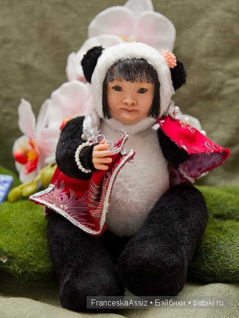 тедди-долл панда Сяо Хэ от FranceskaAssiz